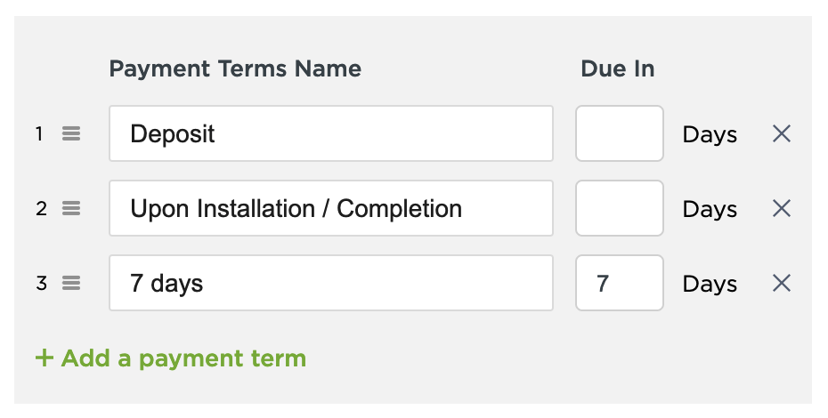 Fohlio ff&e specification software | hospitality procurement software | custom payment terms